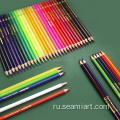 48colors вода растворимые в натуральных деревянных карандашах